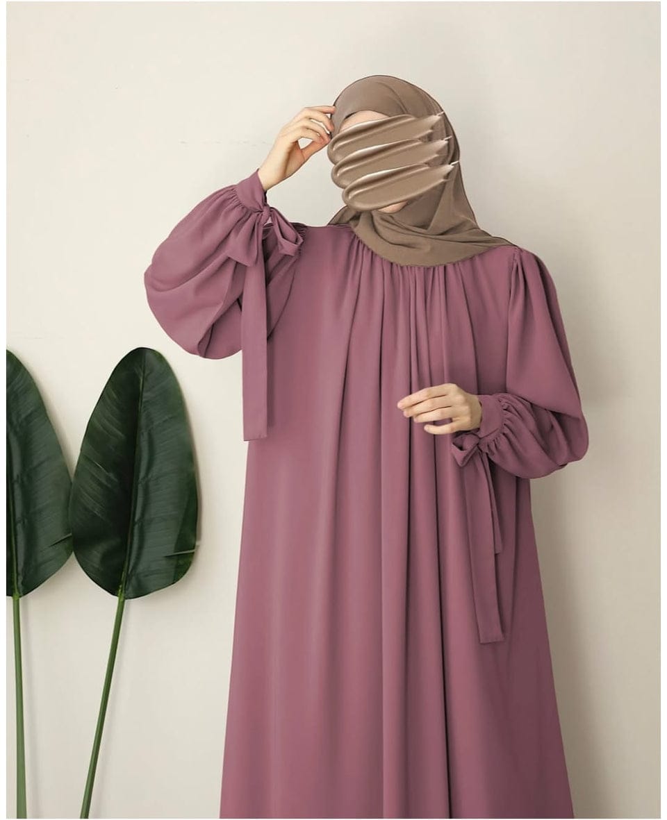 Lavender Abaya With Stoller