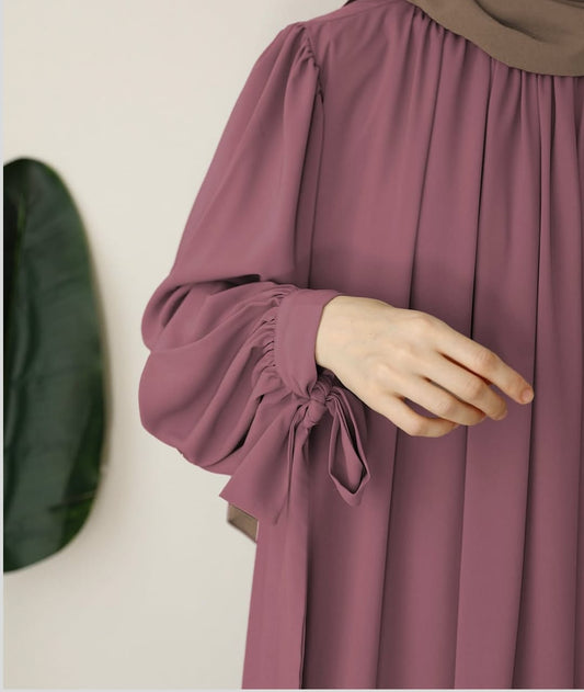 Lavender Abaya With Stoller