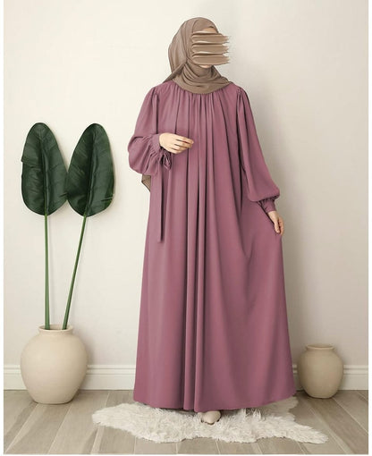 Lavender Abaya With Stoller