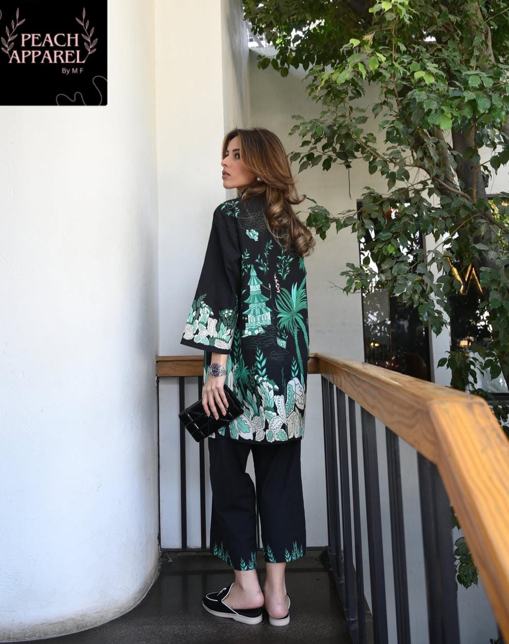 Digital Printed Stiched 2 Piece Cord Set